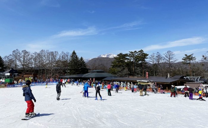 輕 井澤 滑雪 場