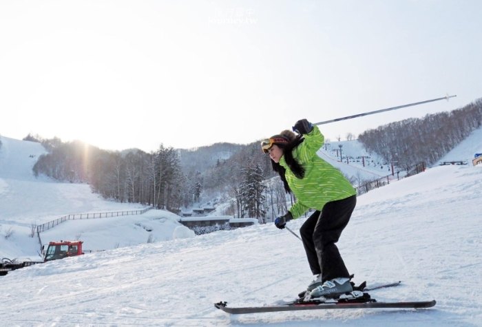 朝里川溫泉滑雪場雪道